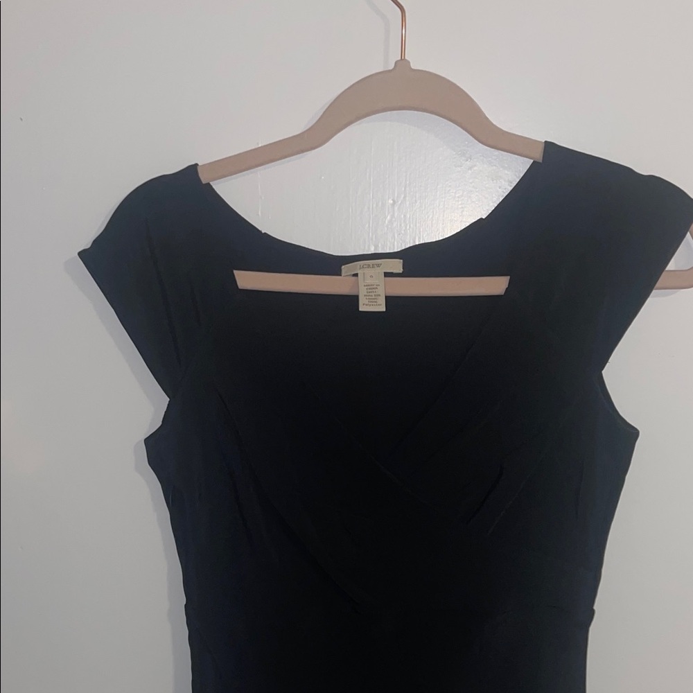 J Crew Black Mini Dress